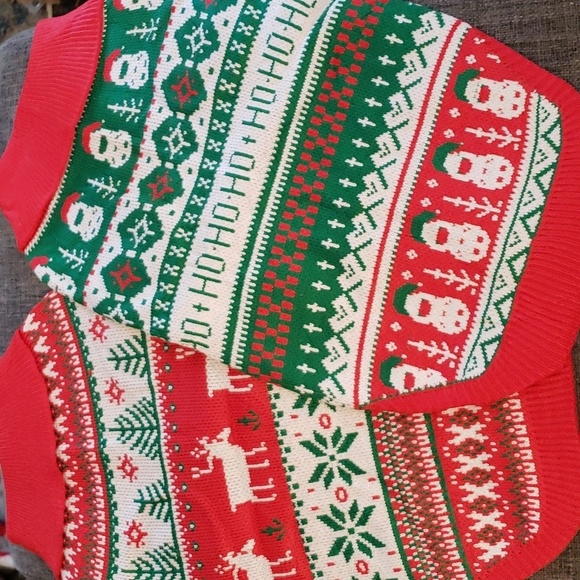 Pedgot Other - Pedgot 2 Pack Christmas Dog FairIsle Sweater Set Size Medium
